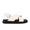 Women's Casual Roman Sandals with Cross-Strap Design