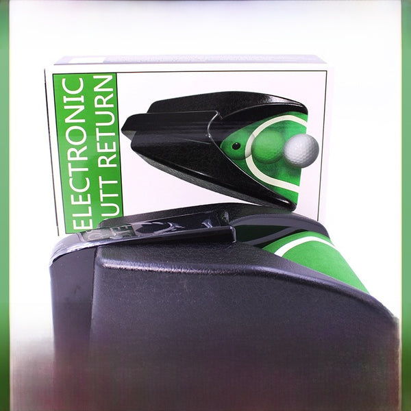 Golf automatic ball return device