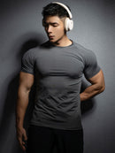 Men's Elastic Quick-Dry Sports T-Shirt