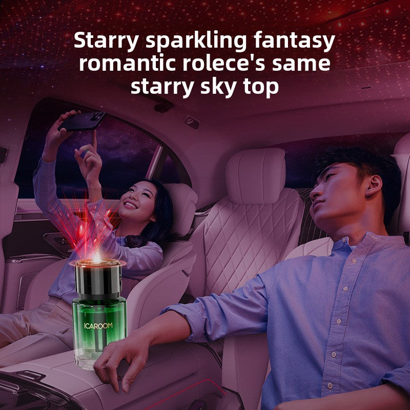 Household refreshing car perfume