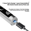 Rechargeable Electric Nose Hair Trimmer with Washable Head