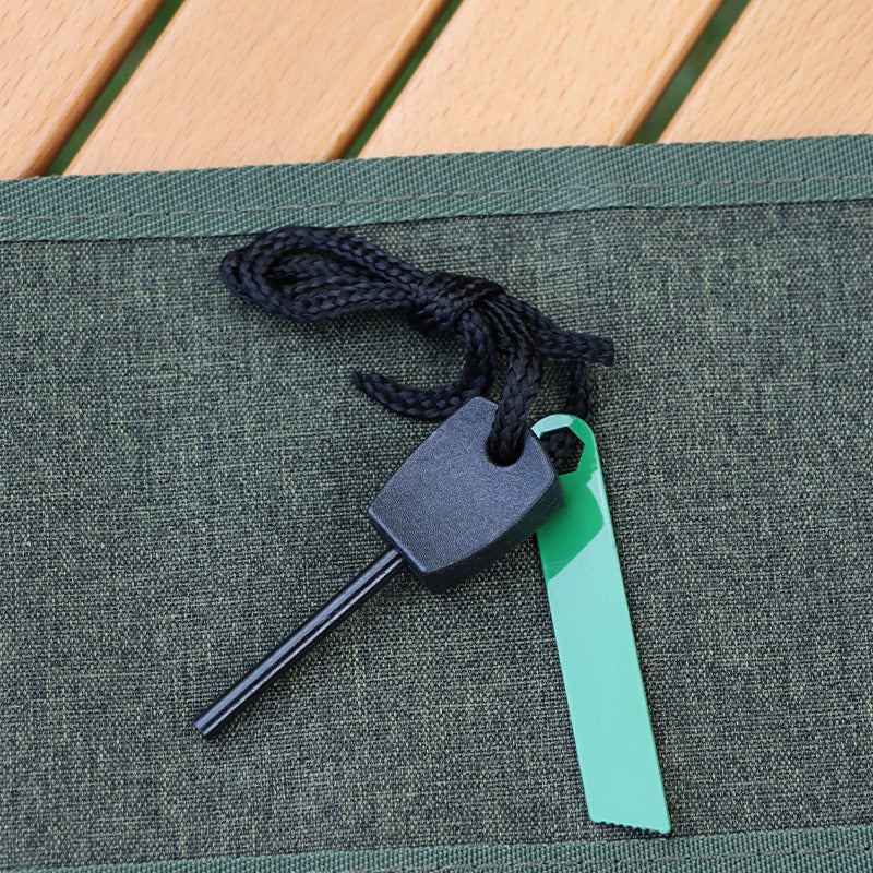 Camping set small mini flint waterproof ignition magnesium strip magnesium rod - TrendTrove