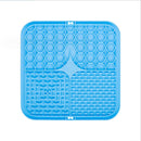 Silicone Pet Licking Mat Slow Feeder with Suction Base ? Anti-Choke Dog/Cat Food Bowl