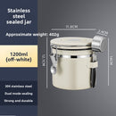 Coffee Bean Stainless Steel Sealed Container