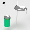 Creative new straw soda can lid cola can