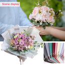 20 Sheets Waterproof Floral Wrapping Paper Sheets Fresh Flowers Bouquet Gift Packaging Wrapping Paper Sheets