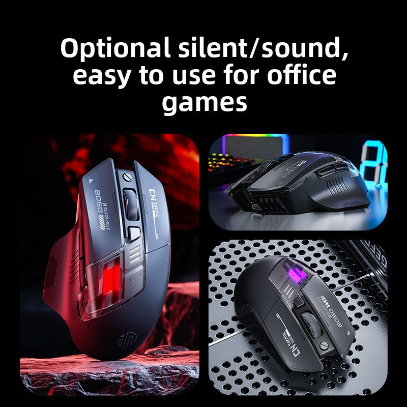 Wireless RGB Lighting Bluetooth Mouse