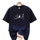 Men's Mesh Print Casual T-Shirt