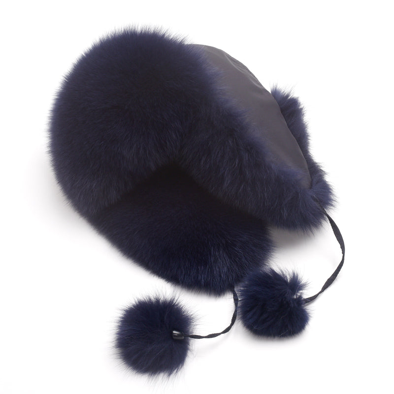 fox fur hat