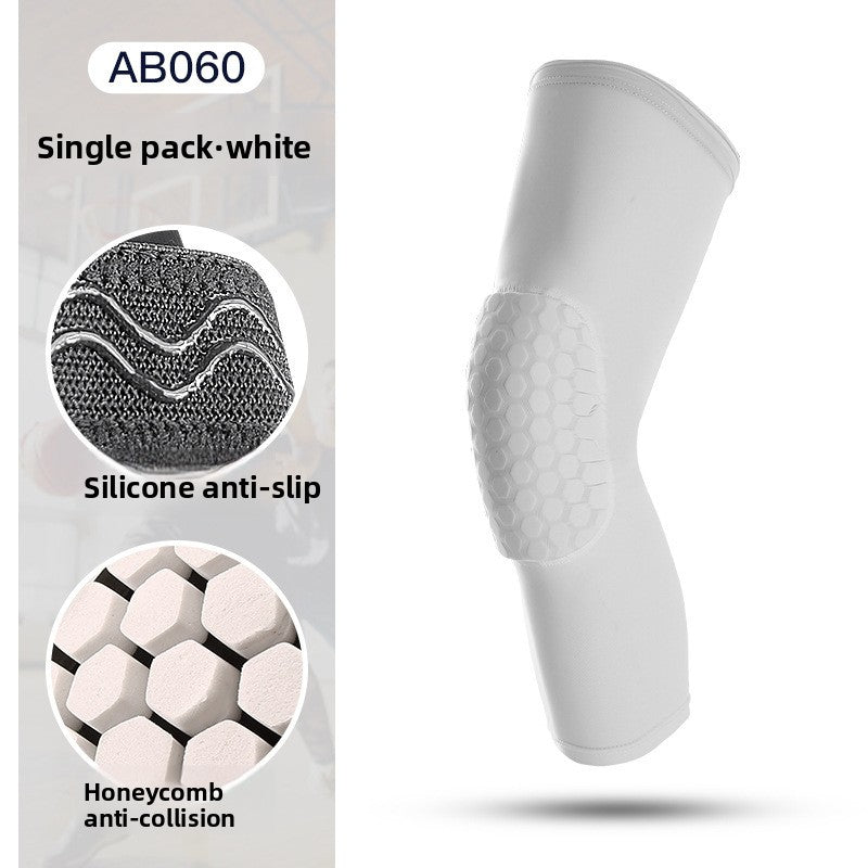 Breathable Honeycomb Sports Leg Guards for Running and Basketball