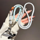 Adjustable mobile phone lanyard
