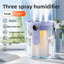Ultra-Quiet USB Humidifier with Ambient Light for Home/Office