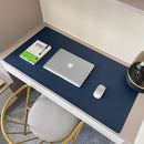 Leather Mouse Pad Large Desk Mat Waterproof Customizable Office Writing Pad