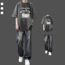 Short-sleeved T-shirt Men's Summer Suit