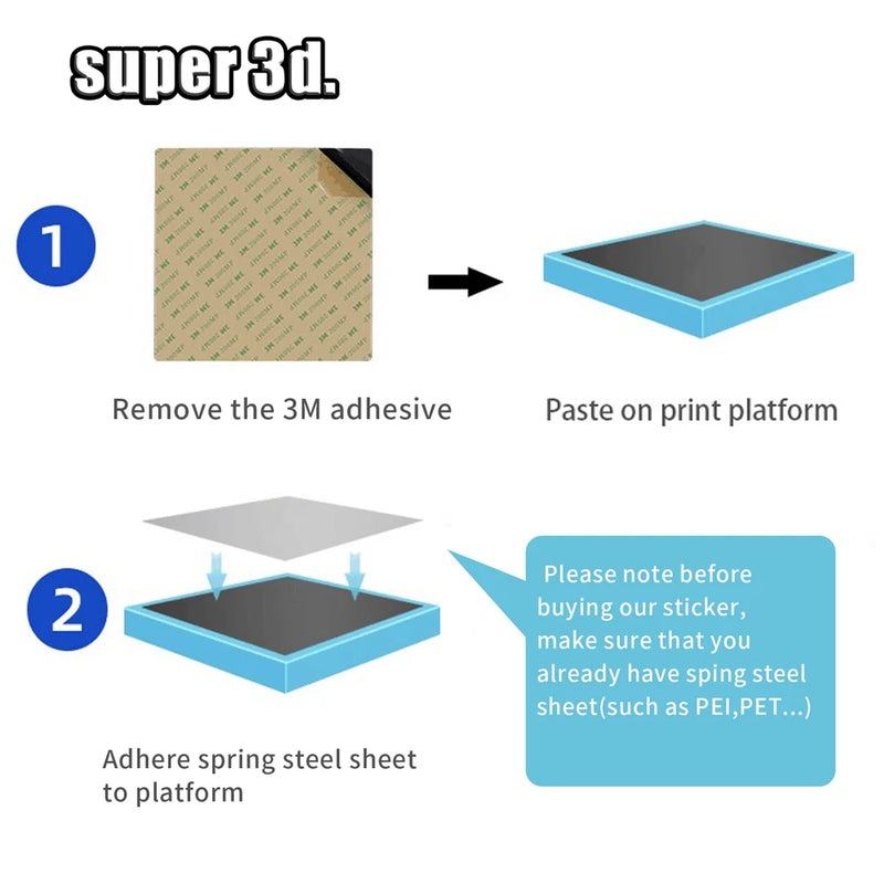 Ender 3 V3 SE Magnetic Sticker With 3M Adhersive 235/310/350mm MK3S 3D Printer Bed Base Build Plate Tape For Creality K1 K1 Max