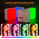 Camera pocket light atmosphere mini RGB mobile phone fill light live VLOG video conference photography light - TrendTrove