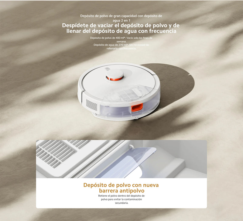 Official | Xiaomi Robot Vacuum S20 powerful 5000 Pa suction fan smart handsfree remote Control via smartphone