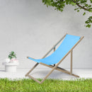 Beach Sling Patio Chair Set of 2,Wooden Folding Outdoor Chairs for Outside 3 Level Height Adjustable, Portable Reclining Beach C - TrendTrove