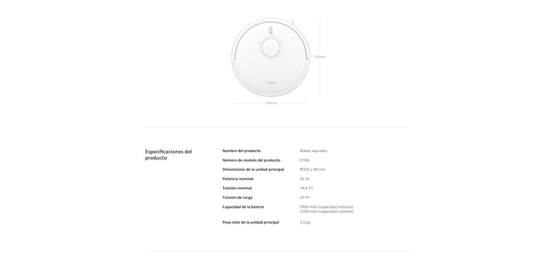 Official | Xiaomi Robot Vacuum S20 powerful 5000 Pa suction fan smart handsfree remote Control via smartphone