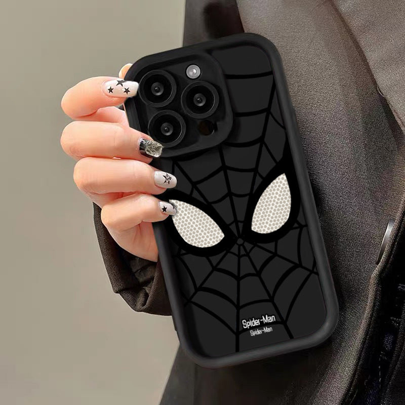 Spider Man iPhone 14 Promax Matte Silicone Soft Case for Apple Phone Case - TrendTrove