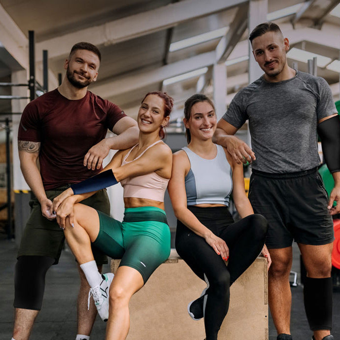 Ice Pack Compression Sleeve Reusable Gel Cold Packs Brace for Injuries Hot Cold Sleeve - TrendTrove