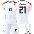 Germany home No. 13 Muller European Cup jersey 7 Havertz 8 Kroos football uniform men's suit - TrendTrove