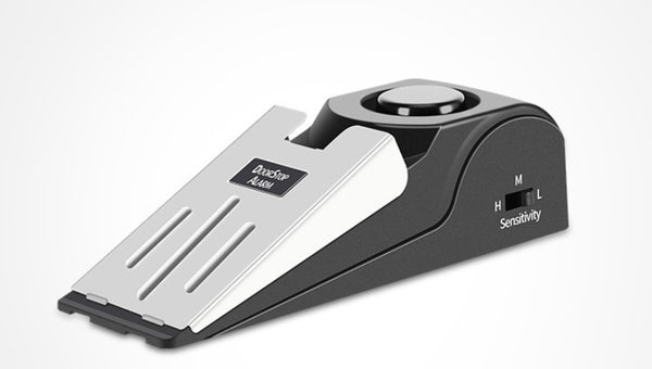 Door stop door stop door stop alarm home store business trip accommodation travel home smart door stop anti theft alarm - TrendTrove