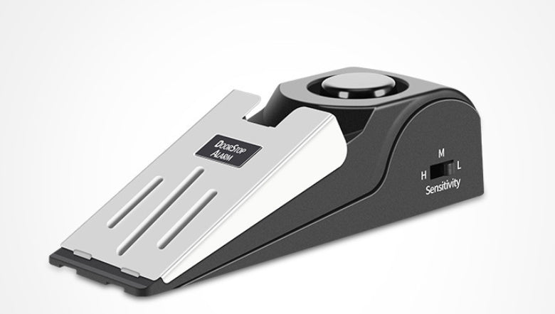 Door stop door stop door stop alarm home store business trip accommodation travel home smart door stop anti theft alarm - TrendTrove