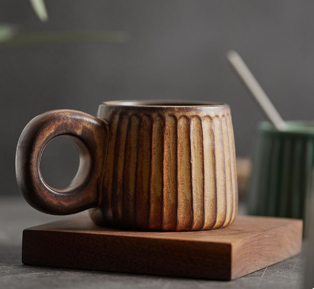 Wooden Creative Walnut Tree Solid Wood Insulation Mat Christmas Tree Insulation Table Mat Household Cup Mat Sand Pot Mat - TrendTrove