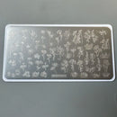 XMQ NAIL ART STAMPING PLATES ROSE TEMPLATE IMAGE PLATE
