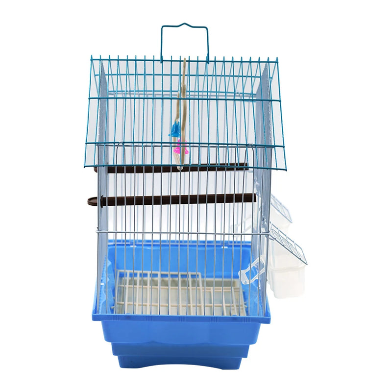 SMELL & SMILE Bird Cage Accessories Cage comederos Swing Stand Stick 37.5x27x38.3cm Indoor Outdoor Hanging Bird Cages