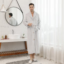 Pajamas for women in winter, thickened and elongated couple button waistband, loose oversized nightgown, men's bathrobe for spring and autumn - TrendTrove