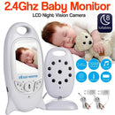 VB601 Baby Monitor 2 inch BeBe Baba Electronic Babysitter Radio Video Nanny Camera Night Vision Temperature Monitoring 8 Lullaby - TrendTrove