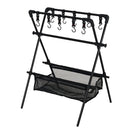 Outdoor camping folding shelf camping car drying rack drying net drying rack storage rack - TrendTrove