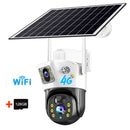 V380PRO  4G Solar Camera 4MP Dual Lens Home Security  Camera With Solar Panel - TrendTrove
