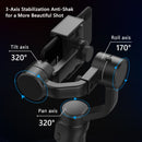 F8 mobile phone camera stabilizer handheld three-axis anti shake platform Tiktok live broadcast tripod short video camera stabilizer - TrendTrove