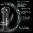 CROSSGUN 130000RPM Jet Turbo King Kong Jetfan Strong Fan Portable Handheld With LED Lighting Blowing Dust Elimination - TrendTrove