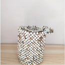 Women Beaded Handbag Colorful Summer Beach bags Summer Casual Bucket