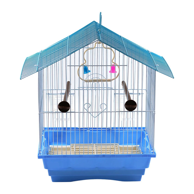 SMELL & SMILE Bird Cage Accessories Cage comederos Swing Stand Stick 37.5x27x38.3cm Indoor Outdoor Hanging Bird Cages