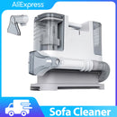 Limpiador de sofás portátil de 220 V, 400 W, 9 kPa, para alfombras, cortinas, pulverizador, succión, máquina integrada.