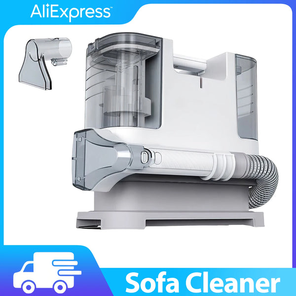 Limpiador de sofás portátil de 220 V, 400 W, 9 kPa, para alfombras, cortinas, pulverizador, succión, máquina integrada.