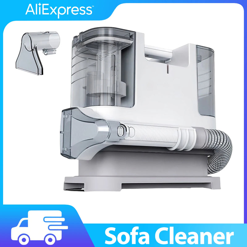 Limpiador de sofás portátil de 220 V, 400 W, 9 kPa, para alfombras, cortinas, pulverizador, succión, máquina integrada.