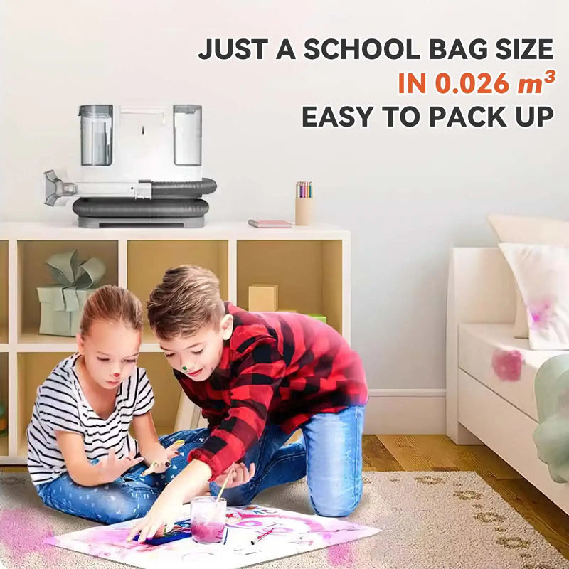 Limpiador de sofás portátil de 220 V, 400 W, 9 kPa, para alfombras, cortinas, pulverizador, succión, máquina integrada.