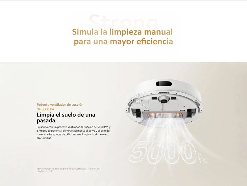 Official | Xiaomi Robot Vacuum S20 powerful 5000 Pa suction fan smart handsfree remote Control via smartphone