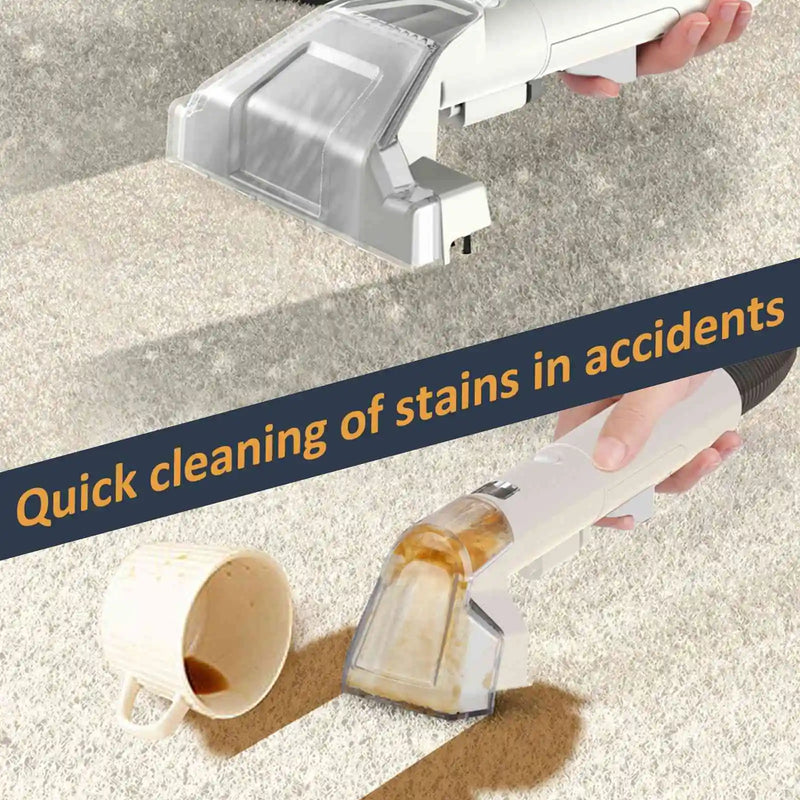 Hand carpet clean, spot painting machine with 9Kpa cable, 400W, for wet fabric, carpet, sofa, portable fart car