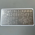 XMQ NAIL ART STAMPING PLATES ROSE TEMPLATE IMAGE PLATE