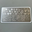 XMQ NAIL ART STAMPING PLATES ROSE TEMPLATE IMAGE PLATE
