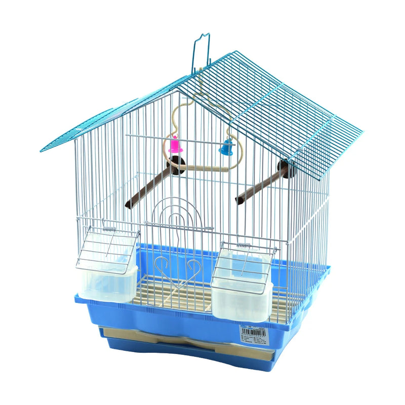 SMELL & SMILE Bird Cage Accessories Cage comederos Swing Stand Stick 37.5x27x38.3cm Indoor Outdoor Hanging Bird Cages