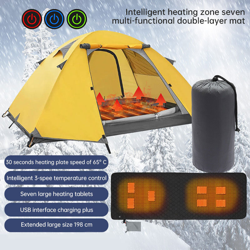 Winter Leg Warmers Foot Warmers Smart Heating Cold Proof Sleeping Bag Pad Outdoor Camping Portable Charging Heating Pad - TrendTrove