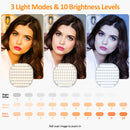 Mobile phone fill light, live broadcast ring light, computer laptop photography light, LED video conference fill light - TrendTrove